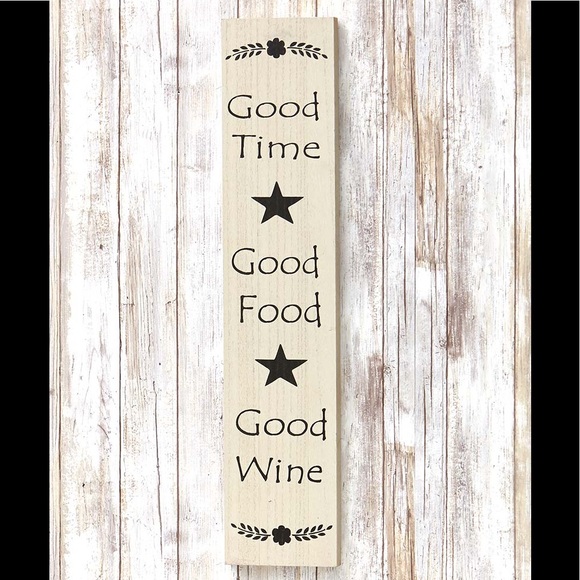 🆕Primitive Wall Signs Good Times - Picture 1 of 3